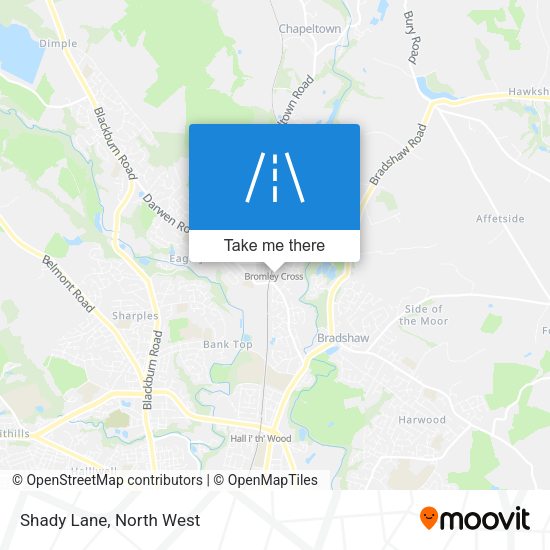 Shady Lane map