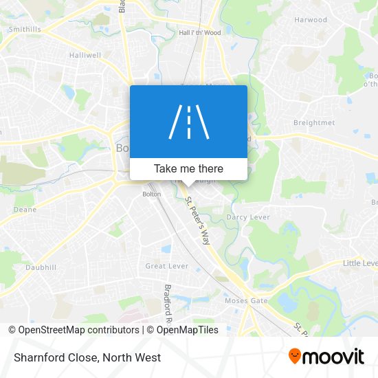 Sharnford Close map