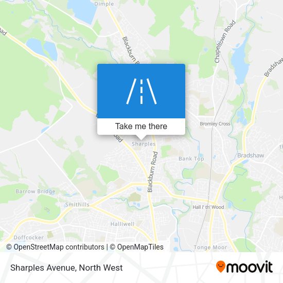 Sharples Avenue map