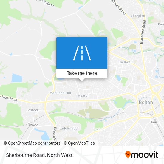 Sherbourne Road map