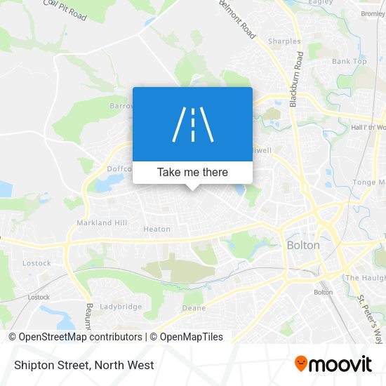 Shipton Street map