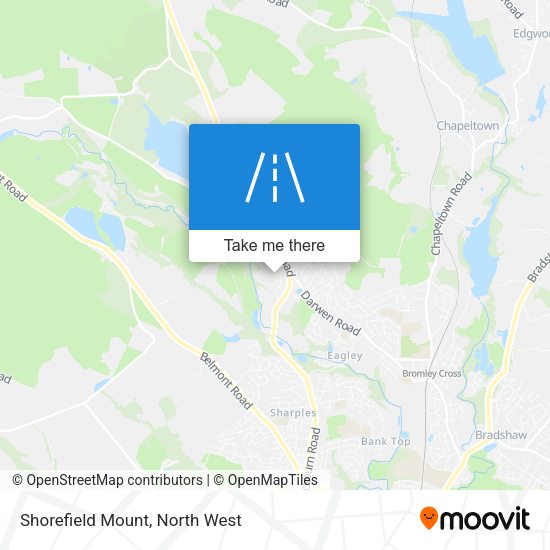 Shorefield Mount map