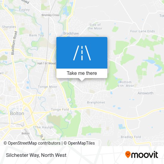 Silchester Way map