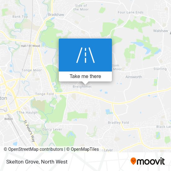 Skelton Grove map