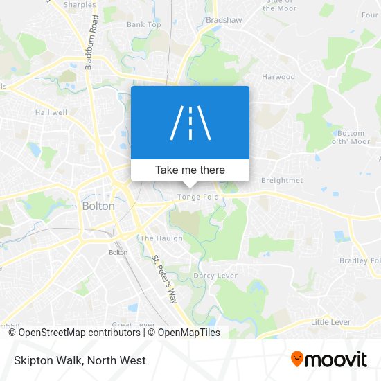 Skipton Walk map