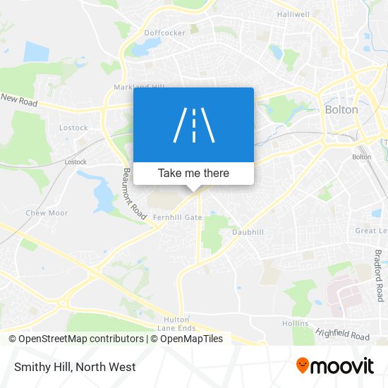 Smithy Hill map