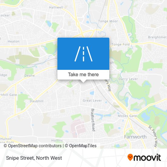 Snipe Street map