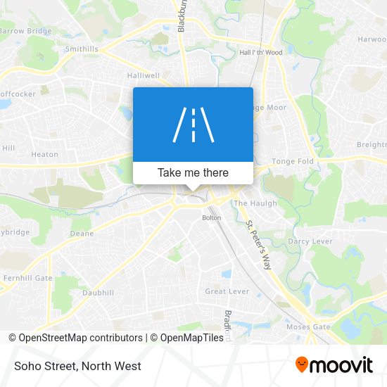 Soho Street map