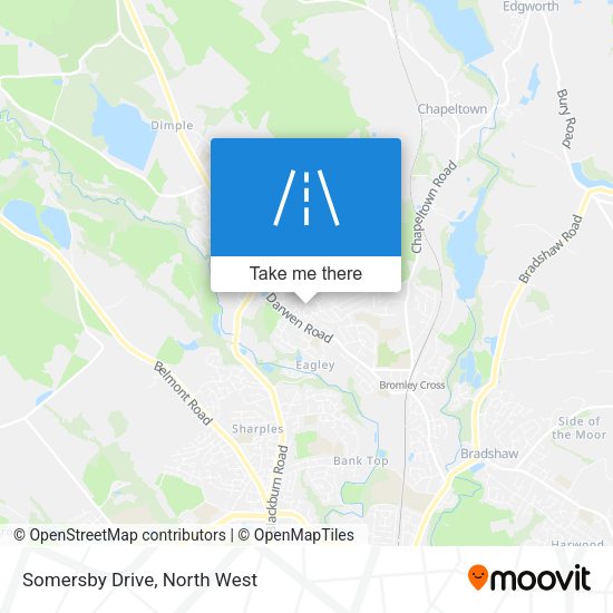 Somersby Drive map