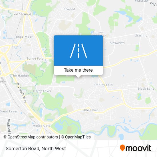 Somerton Road map