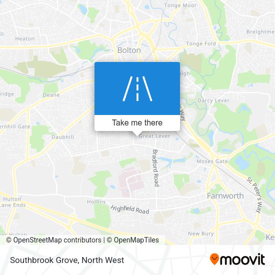 Southbrook Grove map