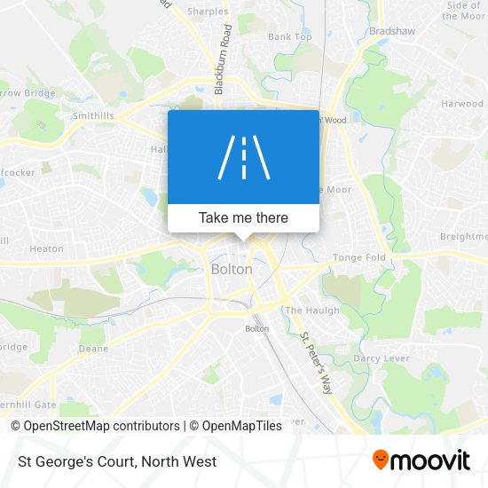 St George's Court map