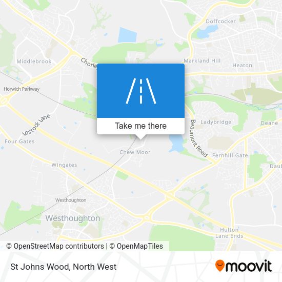 St Johns Wood map