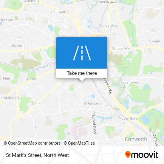 St Mark's Street map