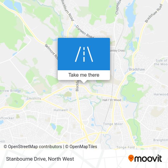 Stanbourne Drive map