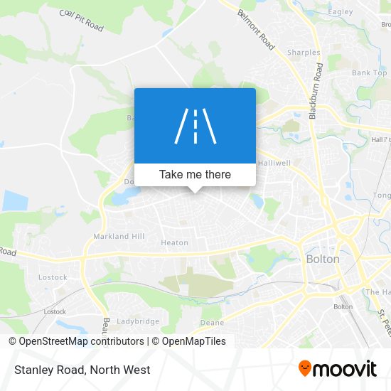 Stanley Road map