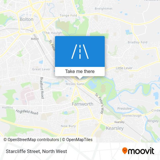 Starcliffe Street map