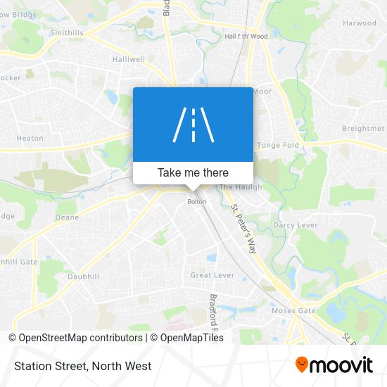 Station Street map