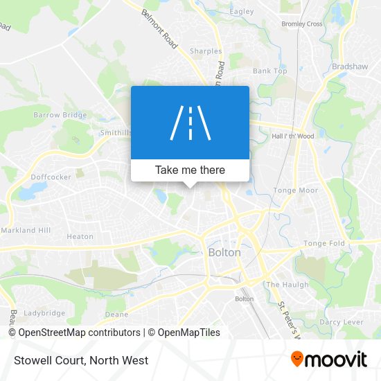 Stowell Court map