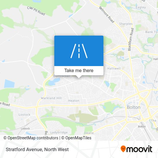 Stratford Avenue map