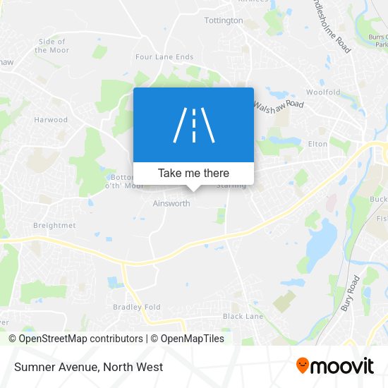Sumner Avenue map