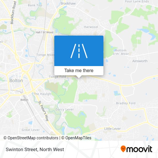 Swinton Street map