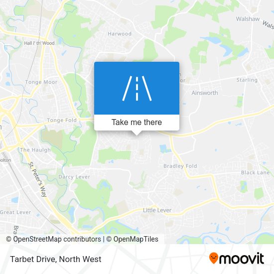 Tarbet Drive map