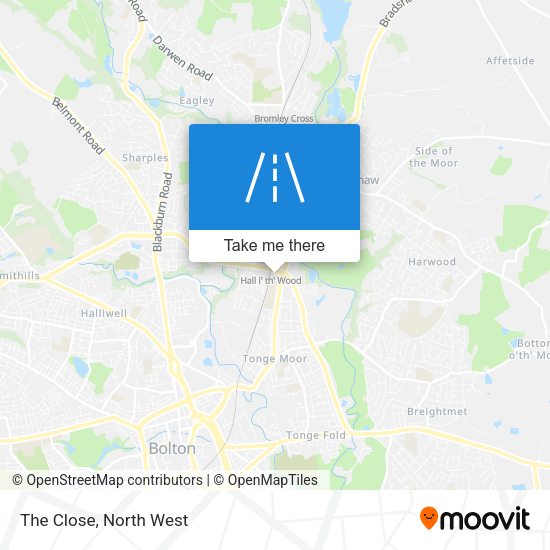 The Close map
