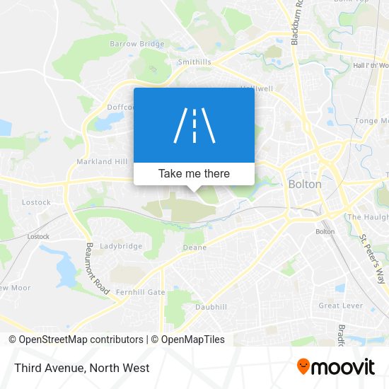 Third Avenue map