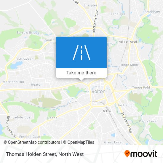 Thomas Holden Street map