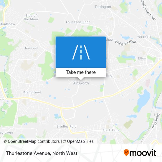 Thurlestone Avenue map