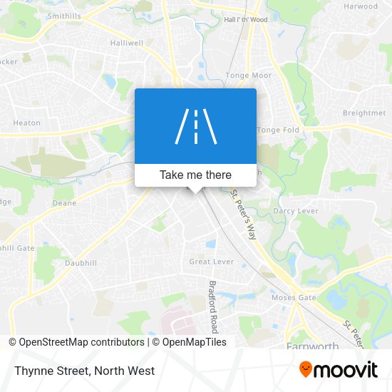 Thynne Street map