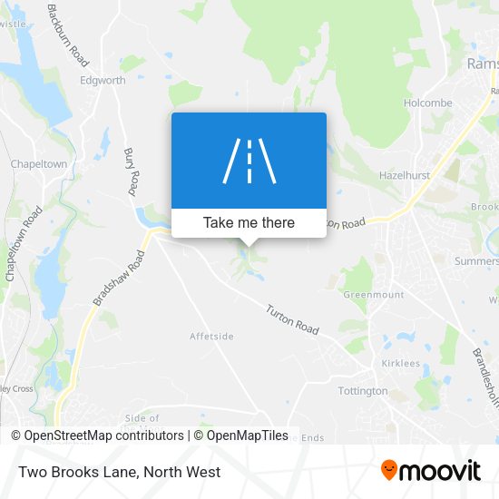 Two Brooks Lane map