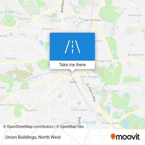 Union Buildings map