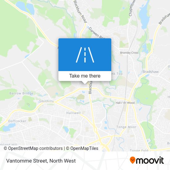 Vantomme Street map