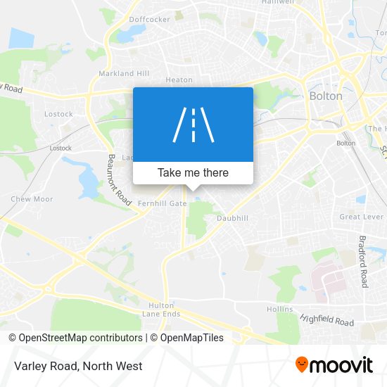 Varley Road map