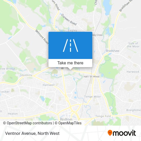 Ventnor Avenue map