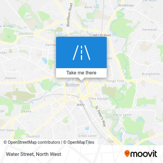 Water Street map