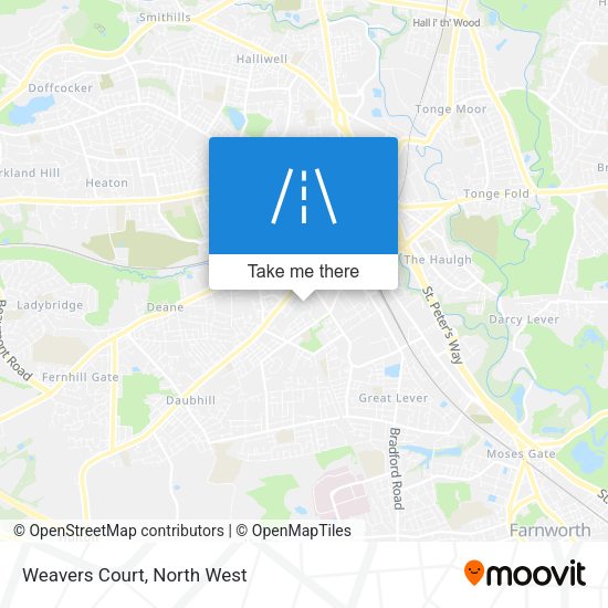 Weavers Court map