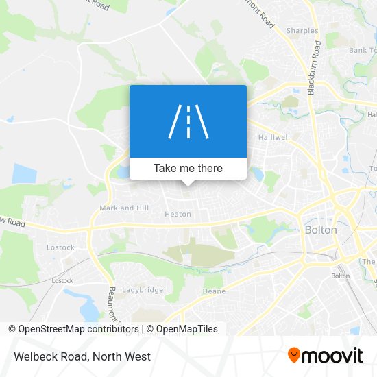 Welbeck Road map