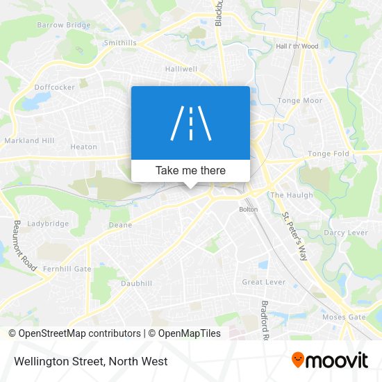Wellington Street map