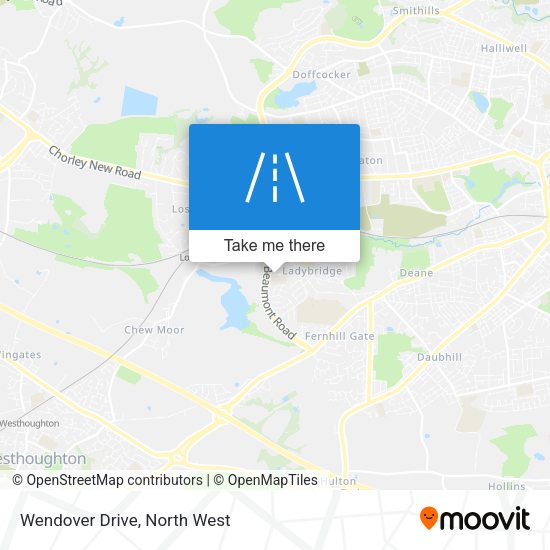 Wendover Drive map