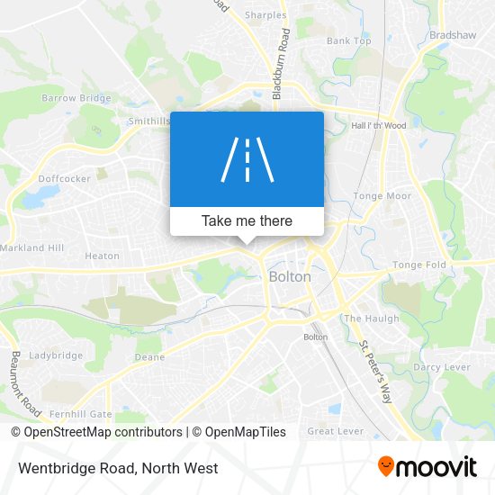 Wentbridge Road map