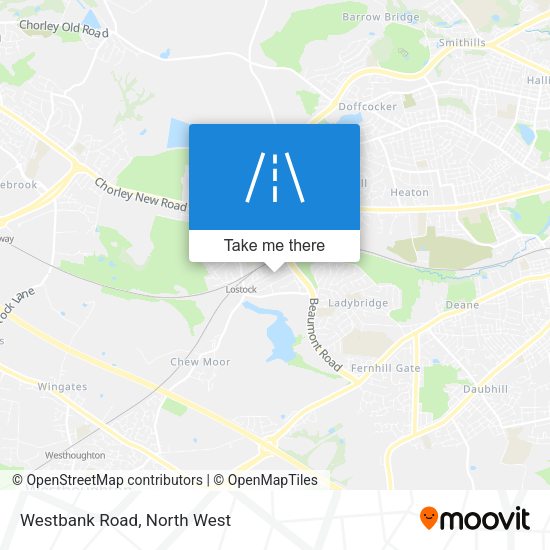 Westbank Road map