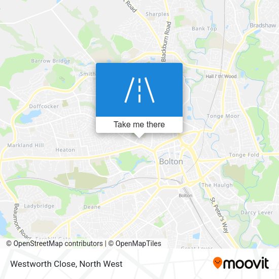 Westworth Close map