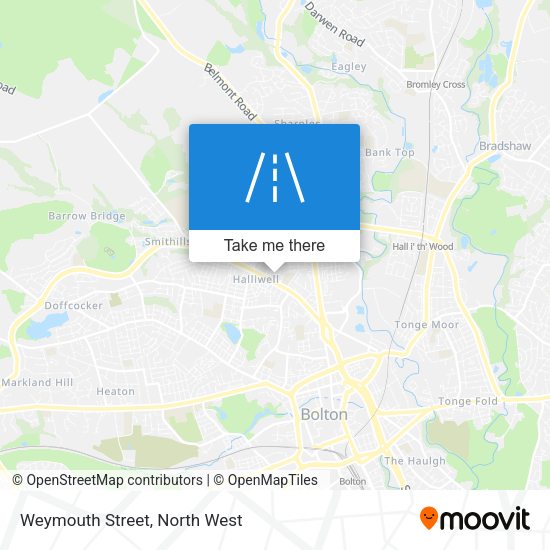 Weymouth Street map