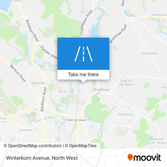 Winterburn Avenue map
