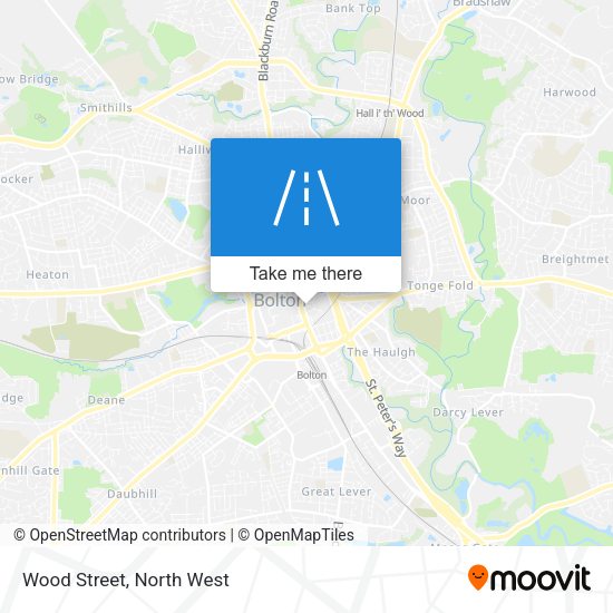Wood Street map