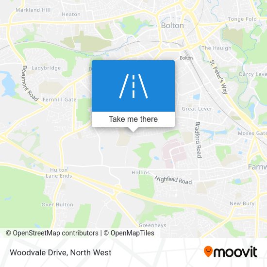 Woodvale Drive map