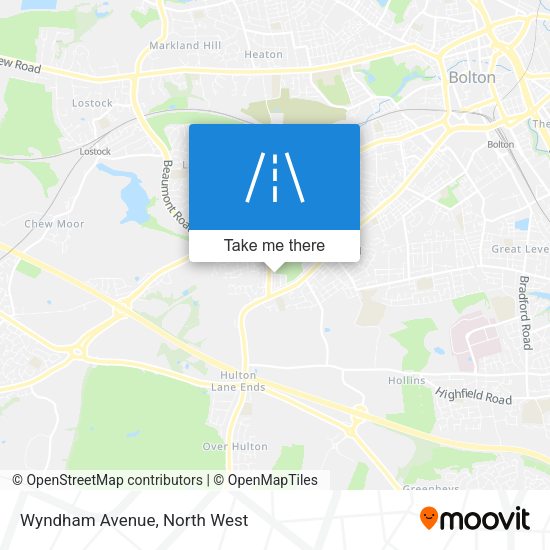 Wyndham Avenue map